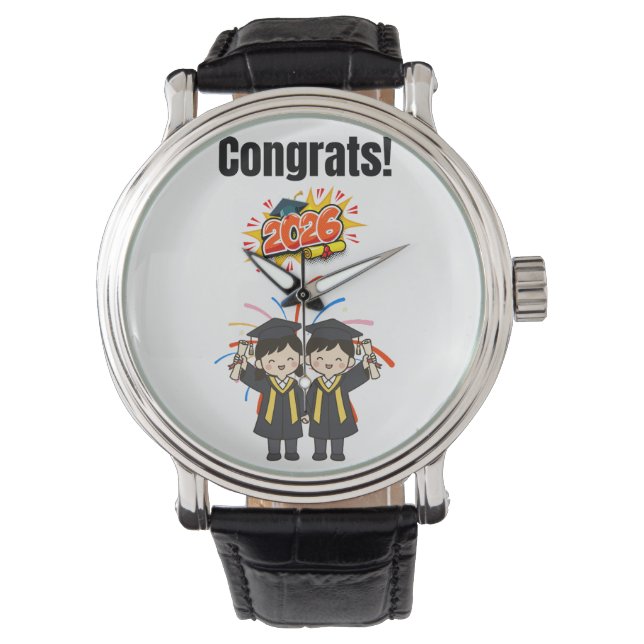 Class of 2026 Graduation Celebration Watch (Front)
