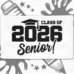 Class of 2026 Graduation Graduate Senior 2026 Banner