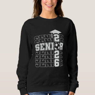 Class Of 2026 Graduation Senior Soccer Player Sweatshirt