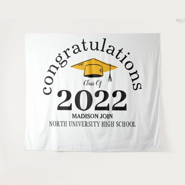 Class of 2026 graduation  tapestry (Front (Horizontal))