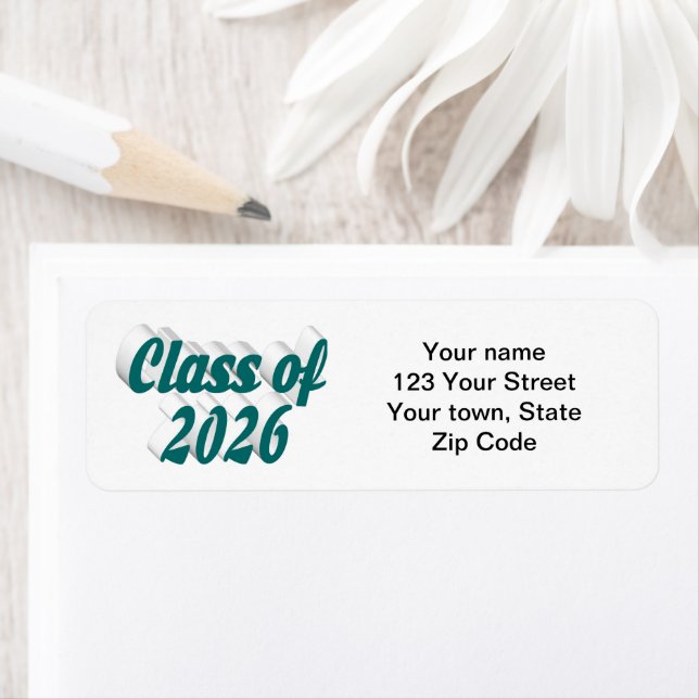 Class of 2026 green text graduation (Insitu)