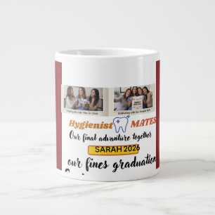 Class of 2026 Hygienist Mates   Dental Hygie Large Coffee Mug