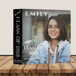 Class Of 2026 Keep Shining Quote Photo Graduation  Binder