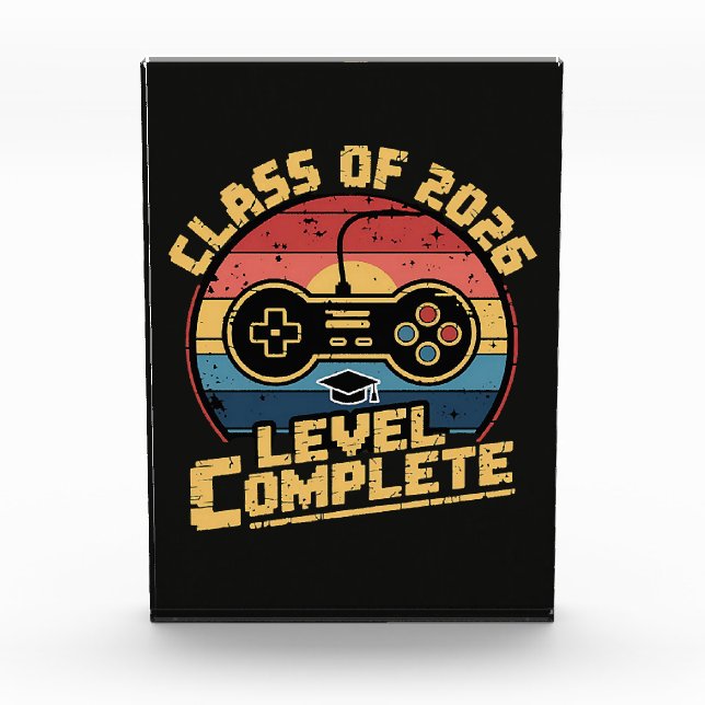 Class Of 2026 Level Complete Photo Block (Front)