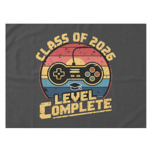Class Of 2026 Level Complete Tablecloth