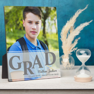 Class of 2026 Male Graduation Photo Keepsake Plaque
