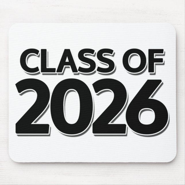 Class of 2026 mouse pad (Front)