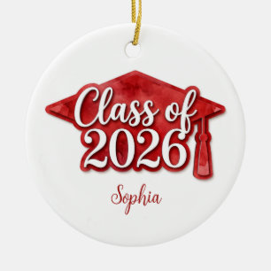 Class of 2026 Personalized Graduation Ornament