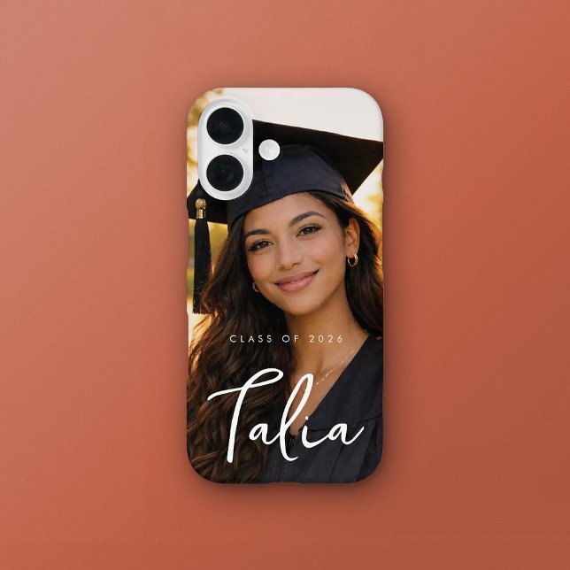 CLASS OF 2026  |  PHOTO phone case with name (Creator Uploaded)