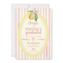 Class of 2026 Pink Lemon Graduation Party