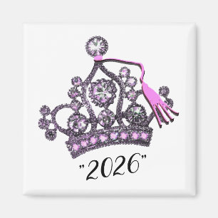 “Class of 2026” Princess Tiara Magnet