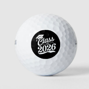 Class Of 2026 Proud Graduate Graduation Golf Balls