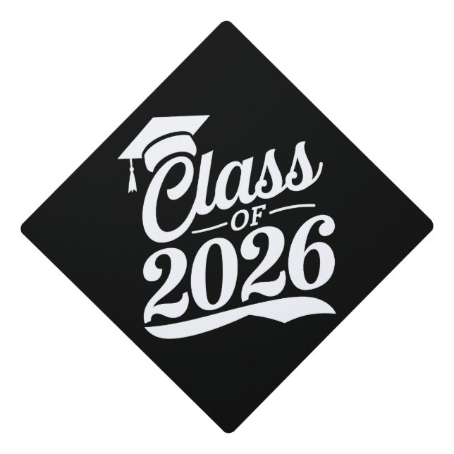 Class Of 2026 Proud Graduate Graduation Graduation Cap Topper (Front)