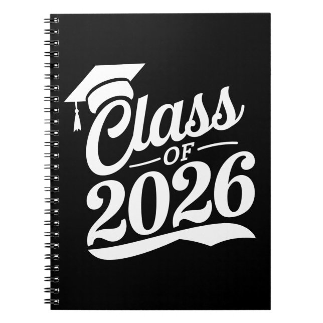 Class Of 2026 Proud Graduate Graduation Notebook (Front)