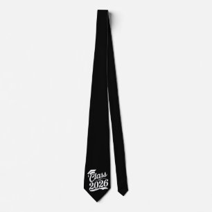 Class Of 2026 Proud Graduate Graduation Tie