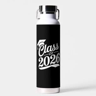 Class Of 2026 Proud Graduate Graduation Water Bottle