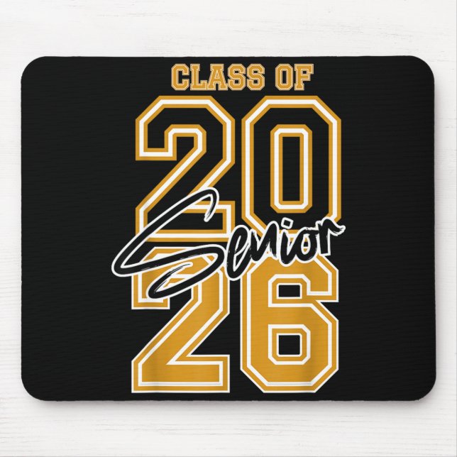 Class of 2026 senior - 2026 graduation  mouse pad (Front)
