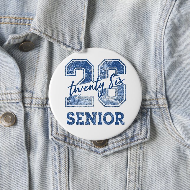 Class of 2026 Senior 4 Inch Round Button (In Situ)