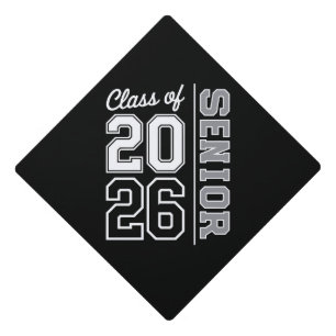 Class Of 2026 Senior Graduation 26 Graduate Cap Topper