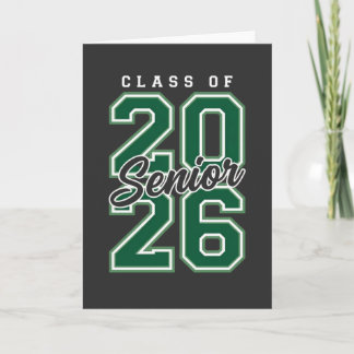 Class of 2026 Senior Graduation Gift for Seniors Card