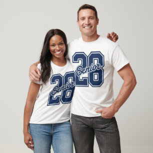 Class of 2026 Senior Pride Typography  T-Shirt