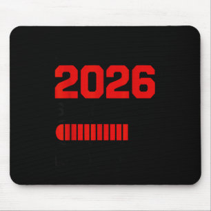 Class of 2026 senior year loading graduation mouse pad