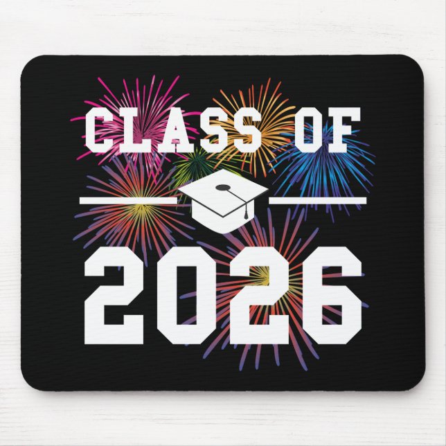 Class Of 2026 Senior Year Mouse Pad (Front)