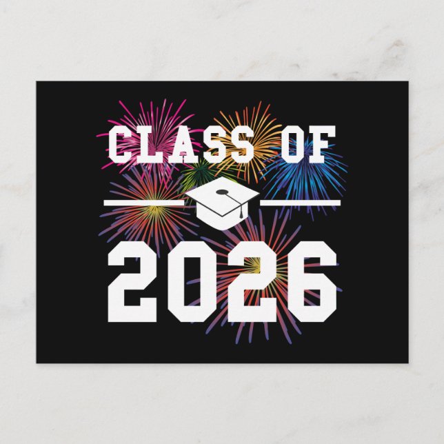 Class Of 2026 Senior Year Postcard (Front)