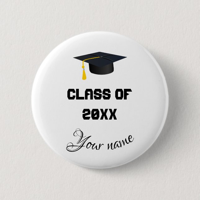 class of 2027 2 inch round button (Front)