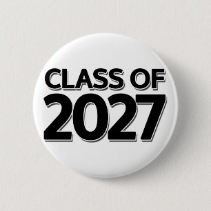Class of 2027 2 inch round button