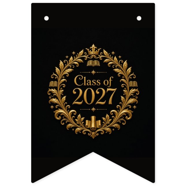 Class of 2027 bunting flags (First Flag)