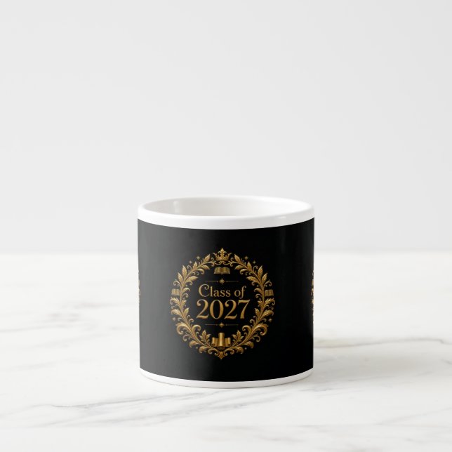 Class of 2027 espresso cup (Front)