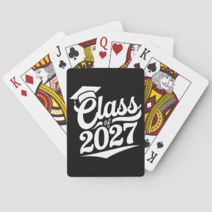 Class Of 2027 Graduation Graduate Playing Cards