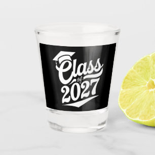 Class Of 2027 Graduation Graduate Shot Glass