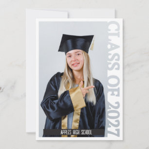 Class of 2027 Photo Graduation party Invitation