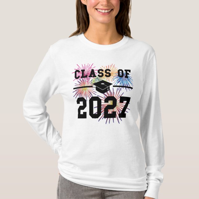 Class Of 2027 Senior Year T-Shirt (Front)