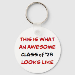 class of 2028, awesome keychain
