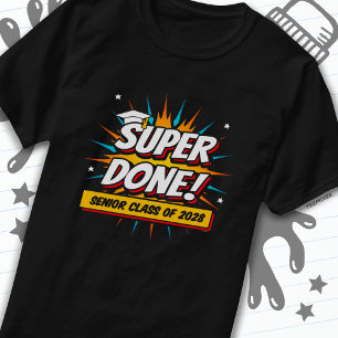 Class of 2028 Graduate Super Comic Senior 2028 T-Shirt