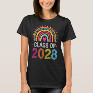 Class Of 2028 Grow With Me First Day Of School Gra T-Shirt