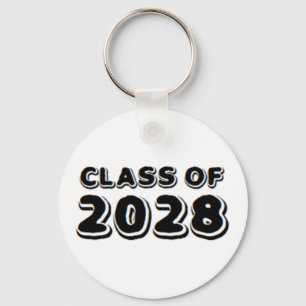 class of 2028 keychain