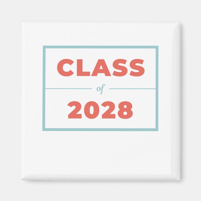 Class of 2028 magnet (Front)