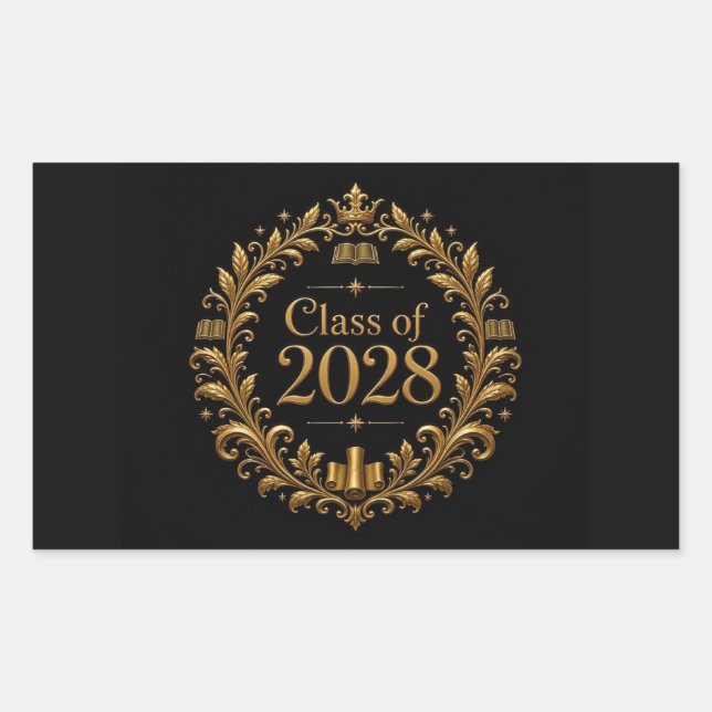 Class of 2028 sticker (Front)