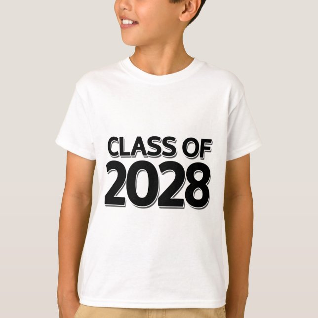 Class of 2028 T-Shirt (Front)