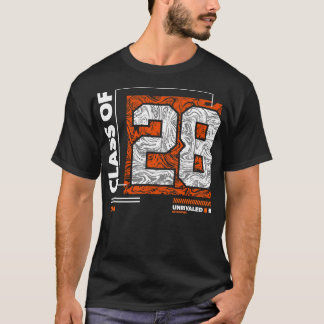 Class of 2028 Urban Streetwear Graduation Class of T-Shirt