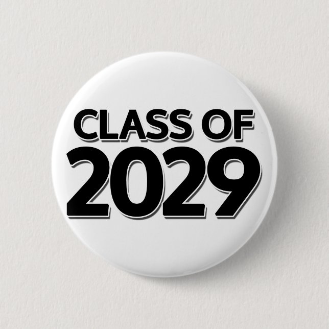 Class of 2029 2 inch round button (Front)