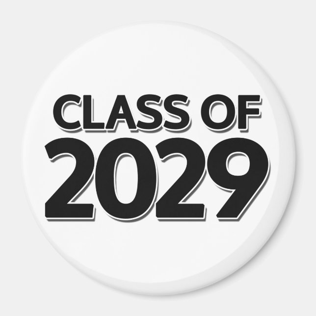 Class of 2029 magnet (Front)