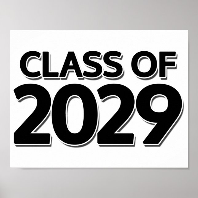 Class of 2029 poster (Front)