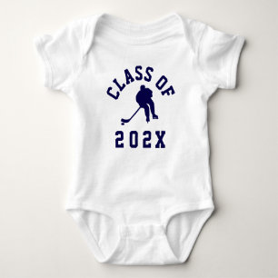 Class Of 202X Hockey Team Baby Bodysuit