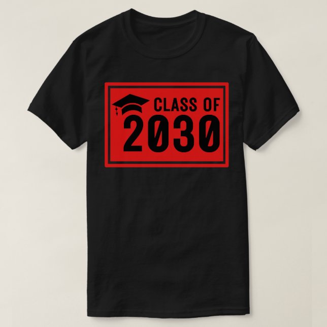 Class of 2030 6 T-Shirt (Design Front)
