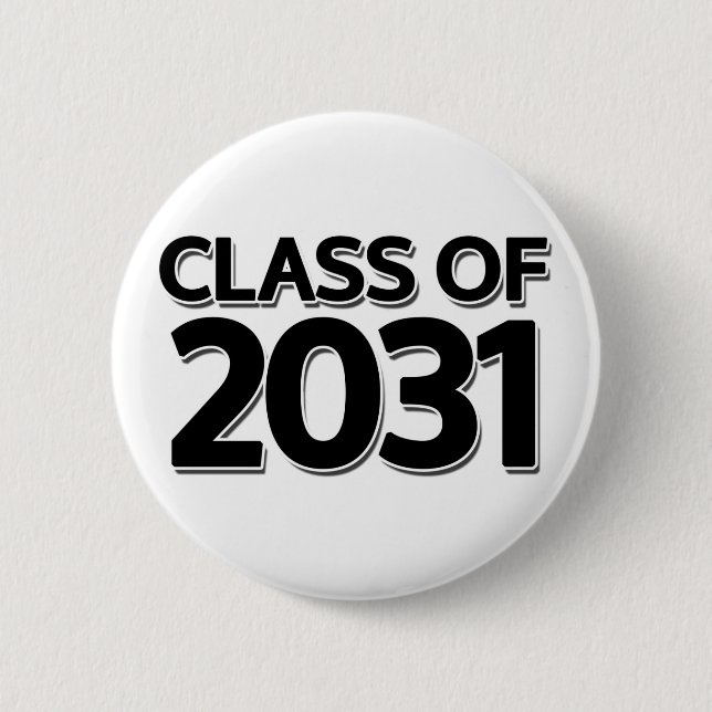 Class of 2031 2 inch round button (Front)
